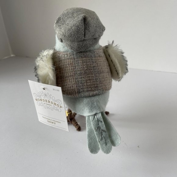 NEW Target‎ Wondershop 2021 Featherly Friends DEWY Christmas Bird Bowtie Grandpa - Picture 8 of 8